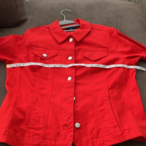 Charter Club jeans red jacket size PXL - Picture 8 of 10